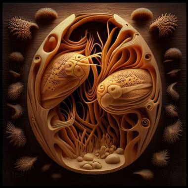 3D model Myopias crawleyi (STL)